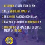 Tips voor de Wandeldriedaagse